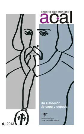 Escudero / Calderón De La Barca |  Anuario calderoniano 6 (2013) | eBook | Sack Fachmedien