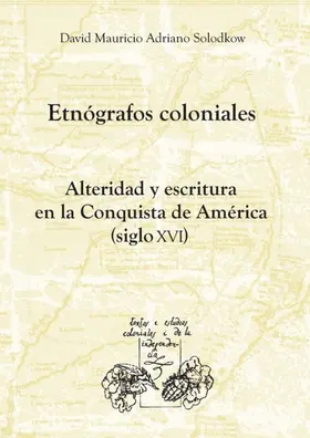 Solodkow |  Etnógrafos coloniales | eBook | Sack Fachmedien