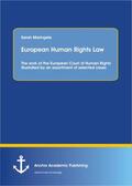 Maringele |  European Human Rights Law | eBook | Sack Fachmedien