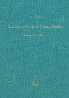 Öpengin |  The Mukri Variety of Central Kurdish | Buch |  Sack Fachmedien