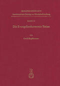 Kapfhammer |  Die Evangelienharmonie Tatian | Buch |  Sack Fachmedien
