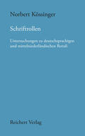 Kössinger |  Schriftrollen | Buch |  Sack Fachmedien