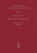 Fajen / von Saluzzo |  Le livre du Chevalier errant | Buch |  Sack Fachmedien