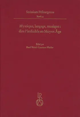 Wetzel / Wuidar / Wimmer |  Mystique, langage, musique : dire l’indicible au Moyen Âge | Buch |  Sack Fachmedien