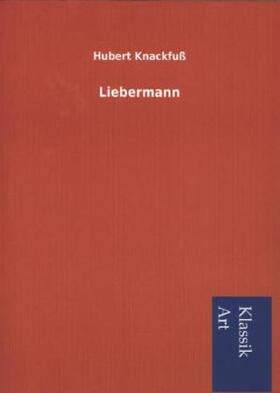 Knackfuß |  Liebermann | Buch |  Sack Fachmedien
