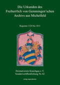 Andermann |  Die Urkunden des Freiherrlich von Gemmingen'schen Archivs aus Michelfeld | Buch |  Sack Fachmedien