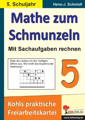 Schmidt | Mathe zum Schmunzeln - Mit Sachaufgaben rechnen / Klasse 5 | E-Book | www.sack.de