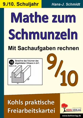 Schmidt |  Mathe zum Schmunzeln - Sachaufgaben, 9.-10. Schuljahr | eBook | Sack Fachmedien
