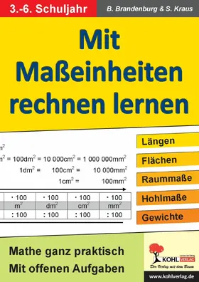 Brandenburg |  Mit Maßeinheiten rechnen lernen - Band 1 | eBook | Sack Fachmedien