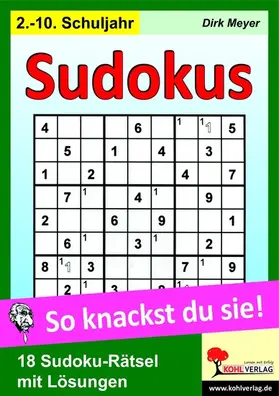 Meyer |  Sudokus - So knackst du sie! | eBook | Sack Fachmedien