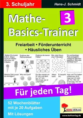 Schmidt |  Mathe-Basics-Trainer / Klasse 3 | eBook | Sack Fachmedien