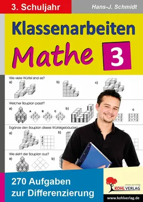 Schmidt |  Klassenarbeiten MATHE / Klasse 3 | eBook | Sack Fachmedien