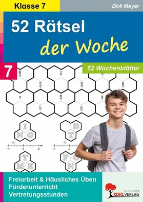 Meyer |  52 Rätsel der Woche / Klasse 7 | eBook | Sack Fachmedien
