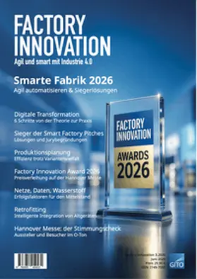 Gronau |  Factory Innovation 3/2026 | Buch |  Sack Fachmedien