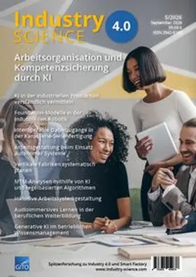 Gronau |  Industrie 4.0 Science (5/2026) | Buch |  Sack Fachmedien