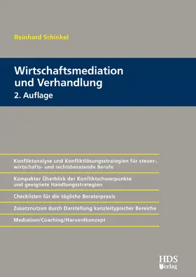 Schinkel |  Wirtschaftsmediation und Verhandlung | Buch |  Sack Fachmedien