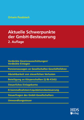 Posdziech | Aktuelle Schwerpunkte der GmbH-Besteuerung | E-Book | sack.de