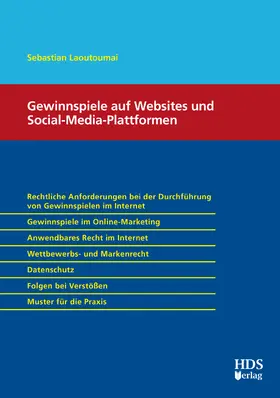 Laoutoumai |  Gewinnspiele auf Websites und Social-Media-Plattformen | eBook | Sack Fachmedien