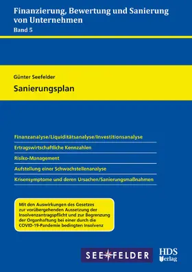 Seefelder |  Sanierungsplan | Buch |  Sack Fachmedien