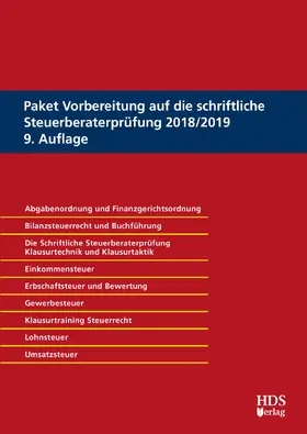 Maus / Endlich / Fränznick | Paket Vorbereitung auf die schriftliche Steuerberaterprüfung 2018/2019 | Buch | 978-3-95554-361-7 | sack.de