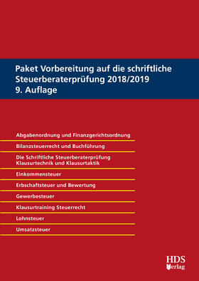 Maus / Endlich / Fränznick | Paket Vorbereitung auf die schriftliche Steuerberaterprüfung 2018/2019 | Buch | sack.de