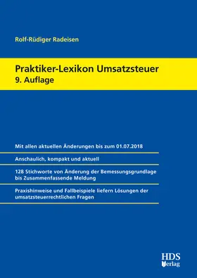 Radeisen | Praktiker-Lexikon Umsatzsteuer | Buch | 978-3-95554-417-1 | sack.de