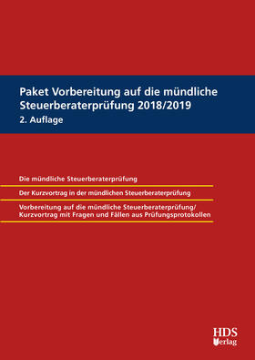 Barzen / Dauber / Dürr | Paket Vorbereitung auf die mündliche Steuerberaterprüfung 2018/2019 | Buch | 978-3-95554-421-8 | sack.de