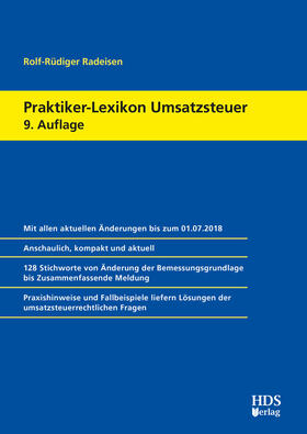 Radeisen | Praktiker-Lexikon Umsatzsteuer | E-Book | sack.de