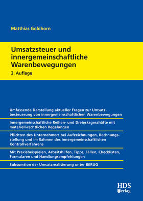 Goldhorn | Umsatzsteuer und innergemeinschaftliche Warenbewegungen | Buch | 978-3-95554-561-1 | sack.de