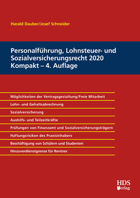 Dauber / Schneider | Personalführung, Lohnsteuer- und Sozialversicherungsrecht 2020 Kompakt | Buch | sack.de