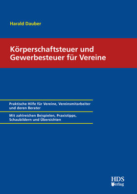 Dauber | Körperschaftsteuer und Gewerbesteuer für Vereine | Buch | 978-3-95554-626-7 | sack.de
