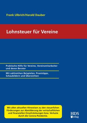 Dauber / Ulbrich | Lohnsteuer für Vereine | Buch | 978-3-95554-628-1 | sack.de