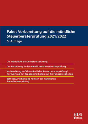Barzen / Dauber / Holzner | Paket Vorbereitung auf die mündliche Steuerberaterprüfung 2021/2022 | Buch | 978-3-95554-753-0 | sack.de