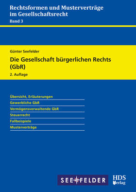 Seefelder | Die Gesellschaft bürgerlichen Rechts (GbR) | E-Book | sack.de