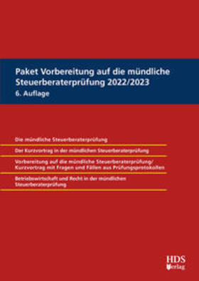 Grobshäuser / Ramb / Hammes | Paket Vorbereitung auf die mündliche Steuerberaterprüfung 2022/2023 | Buch | 978-3-95554-823-0 | sack.de