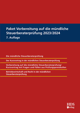Barzen / Dauber / Holzner | Paket Vorbereitung auf die mündliche Steuerberaterprüfung 2023/2024 | Buch | 978-3-95554-871-1 | sack.de