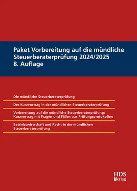 Barzen / Dauber / Holzner | Paket Vorbereitung auf die mündliche Steuerberaterprüfung 2024/2025 | Buch | 978-3-95554-929-9 | sack.de