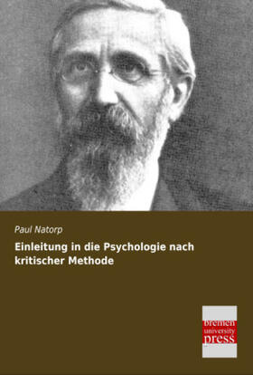 Natorp |  Einleitung in die Psychologie nach kritischer Methode | Buch |  Sack Fachmedien