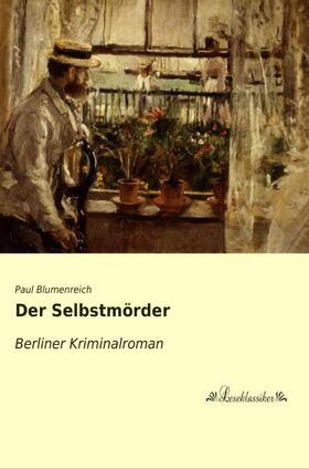Blumenreich |  Der Selbstmörder | Buch |  Sack Fachmedien