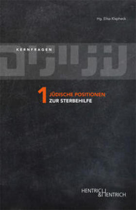 Klapheck | Jüdische Positionen zur Sterbehilfe | Buch | 978-3-95565-140-4 | sack.de