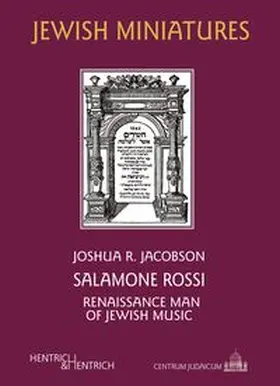 Jacobson |  Salamone Rossi | Buch |  Sack Fachmedien