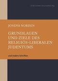 Norden / Schrader / Klapheck |  Grundlagen und Ziele des religiös-liberalen Judentums | Buch |  Sack Fachmedien