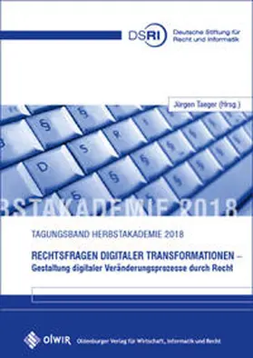 Taeger |  Rechtsfragen digitaler Transformationen | Buch |  Sack Fachmedien