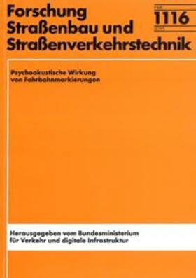 Müller / Telle / Fiebig | Psychoakustische Wirkung von Fahrbahnmarkierungen | Buch | 978-3-95606-169-1 | sack.de