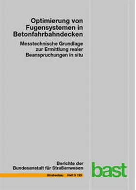 Recknagel / Spitzer / Hoppe |  Optimierung von Fugensystemen in Betonfahrbahndecken | Buch |  Sack Fachmedien