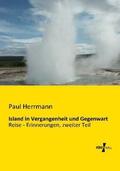 Herrmann |  Island in Vergangenheit und Gegenwart | Buch |  Sack Fachmedien