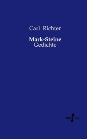 Richter |  Mark-Steine | Buch |  Sack Fachmedien