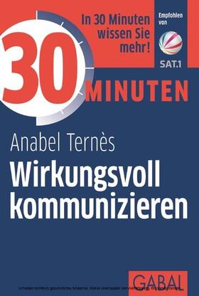 Ternès | 30 Minuten Wirkungsvoll kommunizieren | E-Book | sack.de