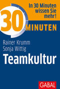 Krumm / Wittig |  30 Minuten Teamkultur | eBook | Sack Fachmedien
