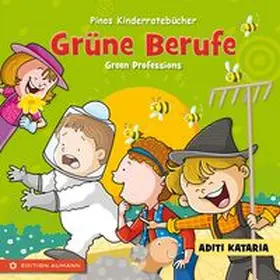 Kataria |  Pinos Kinderratebücher: Grüne Berufe - Green Professions | Buch |  Sack Fachmedien